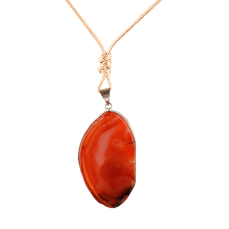 Pendentif en Agate Naturelle