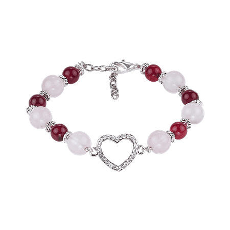 Bracelet en Quartz & Agate – Création Monbijoux