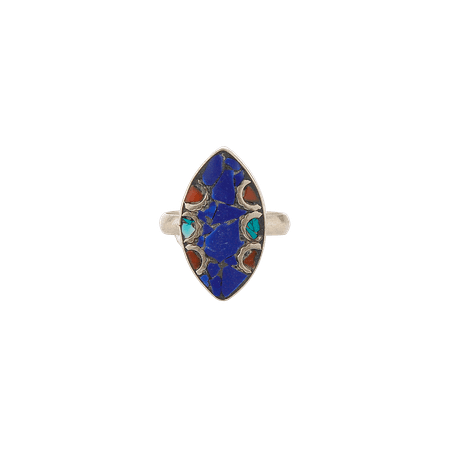 Bague Tibétaine Artisanale en Métal