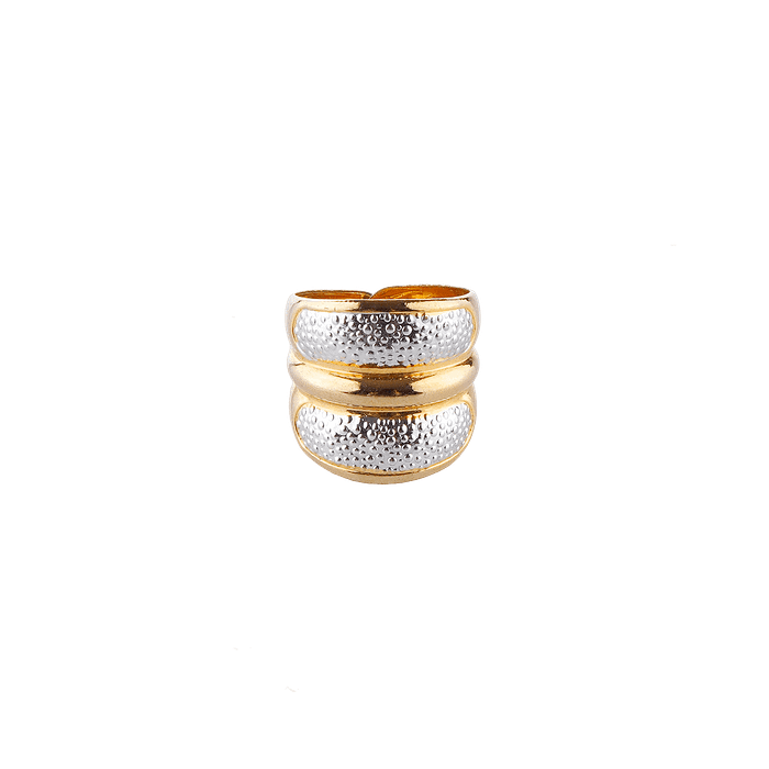 Bague ouverte en acier inoxydable
