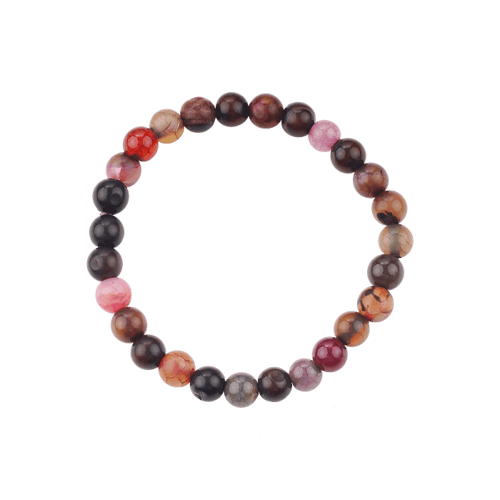 Bracelet d’Agate Veine de Dragon
