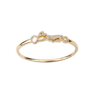 Bracelet lion en acier inoxydable