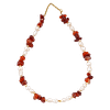Collier Bicolore en Perles de Culture et Pierres d’Agate