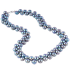 Collier Perles Baroques Noires