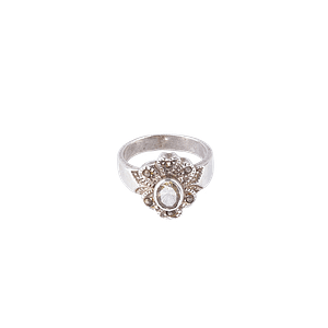 Bague Argent Sterling & Citrine