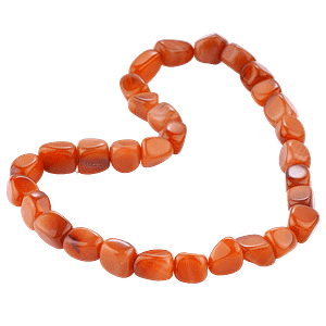 Collier Vintage en Agate